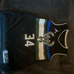 NBA Bucks Giannis Jersey